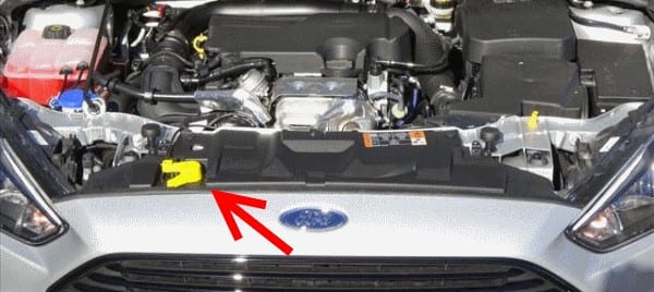 Ford Focus: How to Open Hood - HiRide