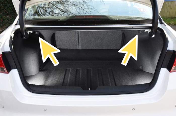 Kia Fold Back Seat Down Levers