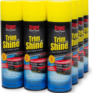 91034-12PK Trim Shine – Vinyl and Plastic Protectant Coating for Interior & Exterior Car Detailing – Restores OEM Color, Adds Shine, UV & Water Protection – 12 Oz, Pack of 12
