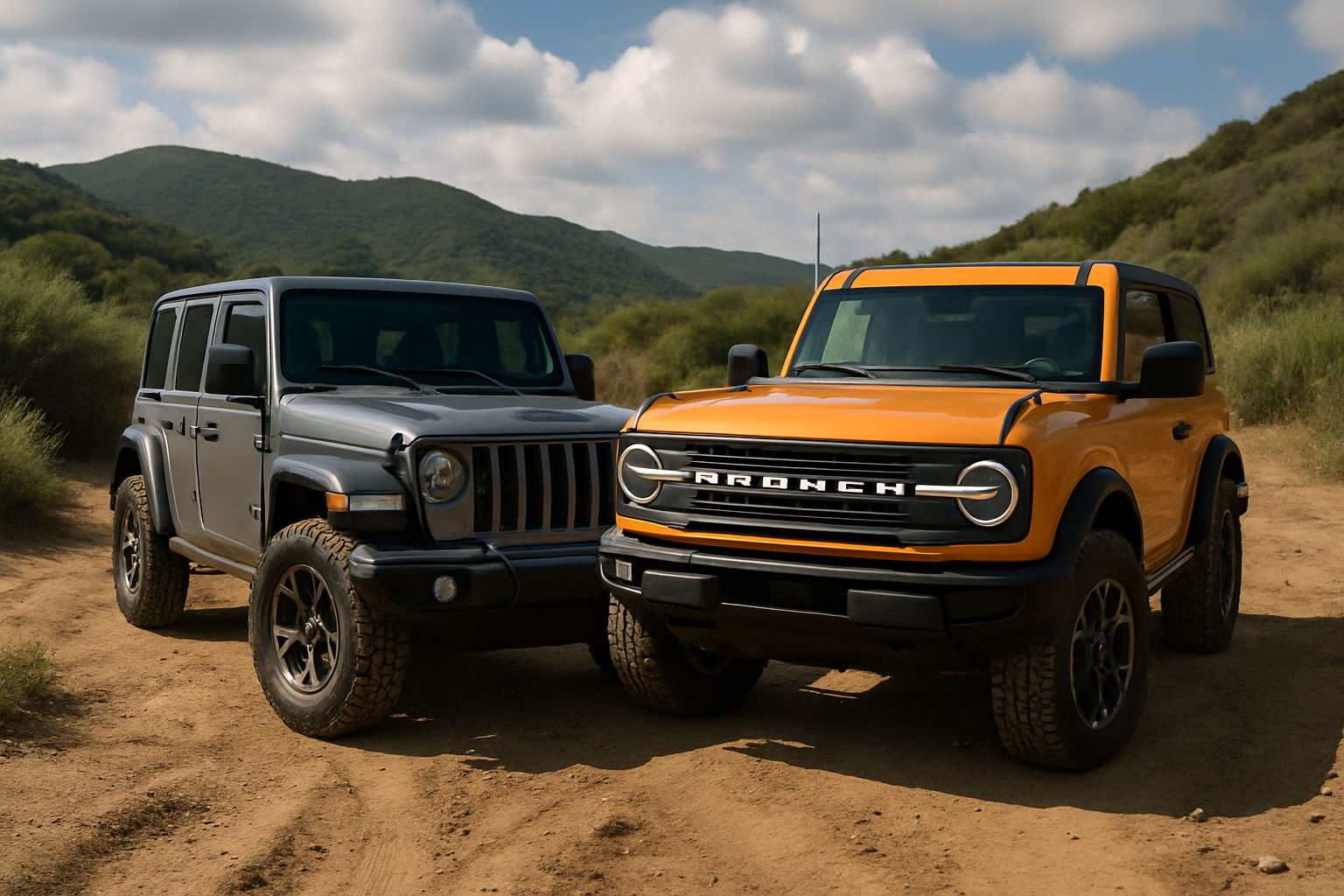 Jeep Wrangler vs Ford Bronco for Off-Road Beginners
