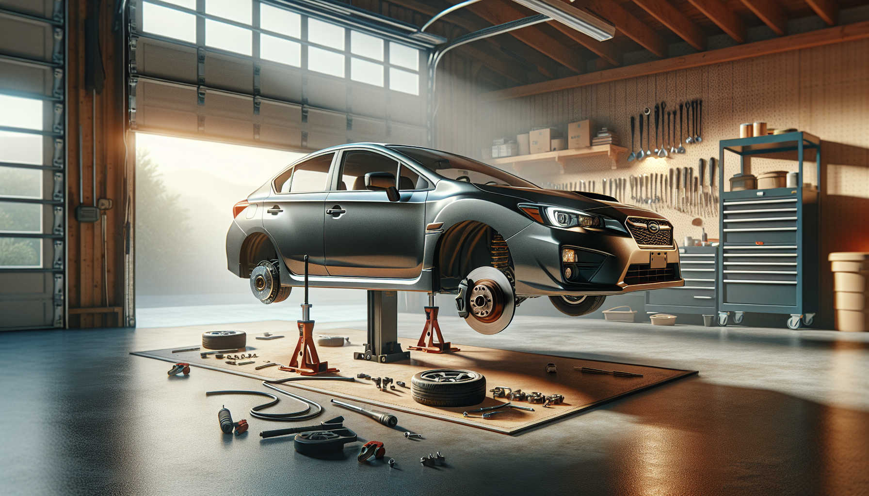 How to Diagnose Rear Wheel Bearing Noise in Your Subaru Impreza