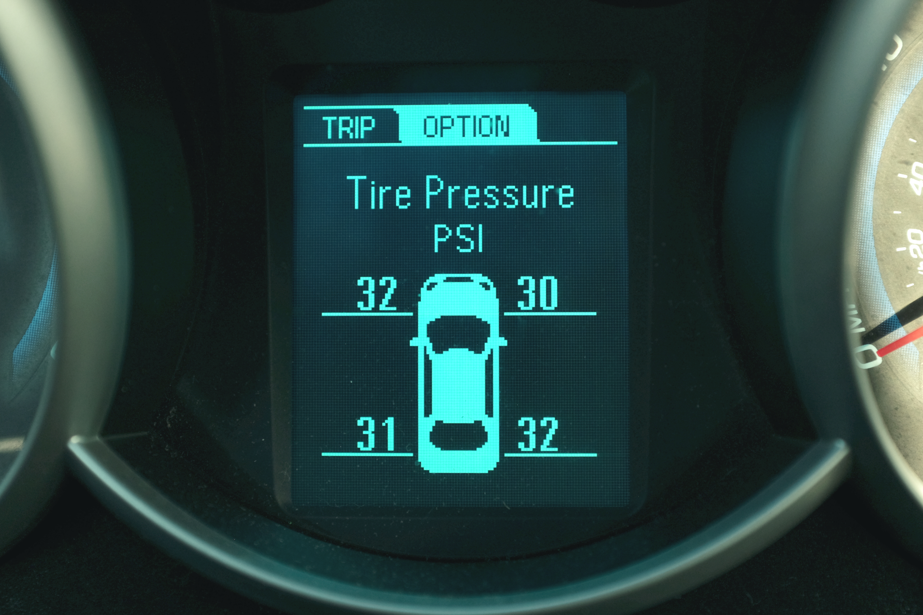 Tire pressure