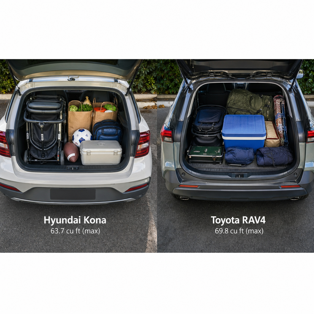 Cargo Space: Where Your Stuff Actually Goes